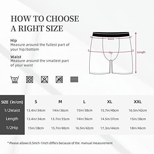 Niukom Funny Leopard Cheetah Print Brown Funny Boxer Brief For Men Breathable Stretch Underwear Fun Novelty Gift X-Large thumb #3