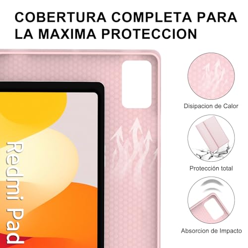 Funda teclado Xiaomi Redmi Pad SE 11 para escribir rápido sin errores en pantalla táctil 7