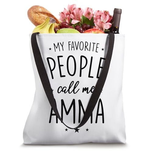 Bolso Tote Amma Gift My Favorite People Call Me Amma miniatura 4