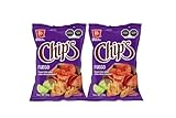 Chips Fuego, Papas Fritas Fuego Sabor a Chile y Limón (2 Pack)