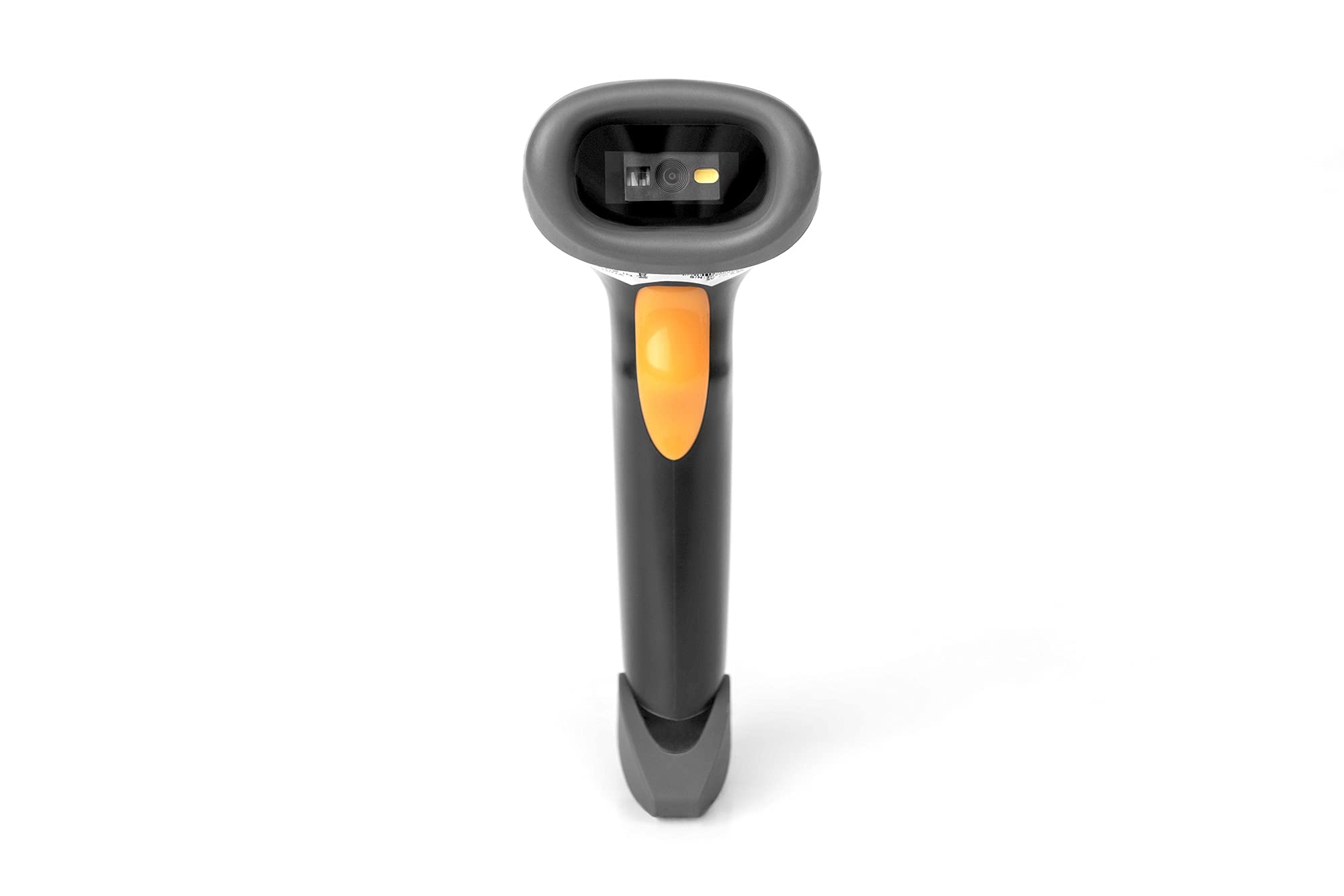 DIGITUS Scanner di codici a barre 2D con Bluetooth - IP54 - Batteria da 2000 mAh - Portata: 12 m - Tempo di funzionamento: 18h - Larghezza di scansione: 10 cm - Per codici a barre e QR - Nero/Grigio