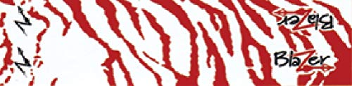 Bohning Tiger Arrow Wraps White & Red Tiger Standard Arrow Wrap, 12pk