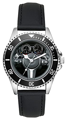 KIESENBERG Montre Homme Cadeau pour BMW 1er Fans Cockpit Quartz Analogique Montre-Bracelet L-20968