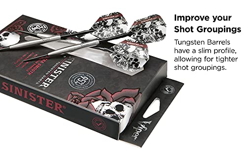 Viper 23-3809-24 By Gld Products Sinister 95% Tungsten Steel Tip Darts thumb #6
