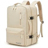 ROVIGU Mochila Ryanair 40x20x25 Cabina Avion 20L Expandible con Puerto USB, Compartimento Portatil y Neceser – Equipaje de Mano Compatible Aerolineas Low Cost – Mochilas de Viaje para Avion Unisex