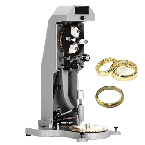 Grabador de anillo interior, estampador de esfera de doble cara, bloque de letras de caracteres de 1,5 mm a 2,0 mm, para anillos, grabado interior, joyería personalizada