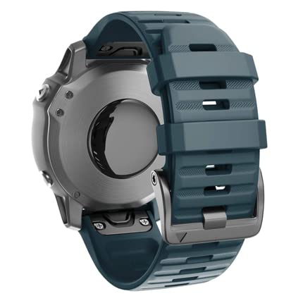 Bracelet silicone Garmin Fenix 7X 6X 5X 26mm Agate interchangeable