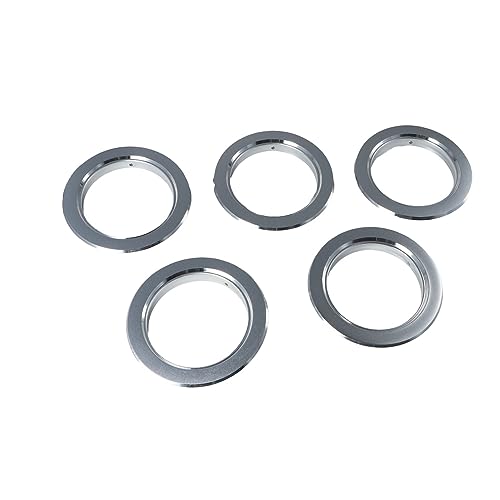 Image of Leadigol 5PCS Bird Cage Door,Pet Case Nest Ring Metal Anti Bite Bird Nest Box Ring Hamster Cage Box Entrance Loop