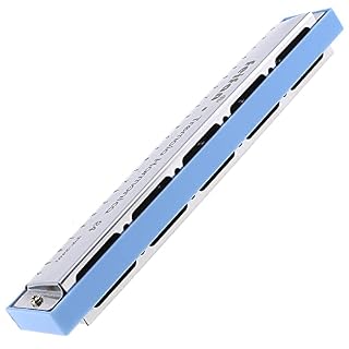 OriGlam Harmonica blues à 24 trous, clé de do, harmonica vibrato avec bouche, harmoc avec étui pour débutants, adultes, étudiants - Les Beatles, Paul McCartney, John Lennon, RIngo Starr, George Harrison OriGlam Harmonica blues à 24 trous, clé de do, harmonica vibrato avec bouche, harmoc avec étui pour débutants, adultes, étudiants – Image 7