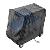 Faltbare Stuhlgestell Abdeckung Outdoor,Wasserdichte Schutzhülle Für Transportwagen - Metall Stuhlgestell Staubschutz Abdeckung | Für Zuhause, Garten, Garage, Lager, Keller, Veranstaltungsplaner,