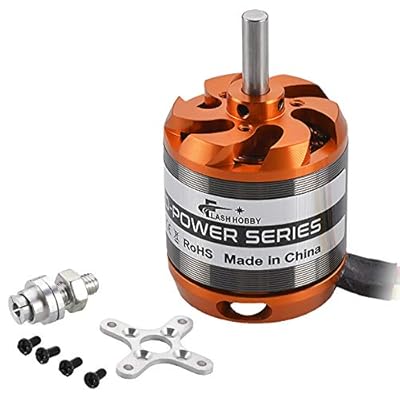 FLASH HOBBY D3542 Brushless Outrunner Motor 1000KV RC Electric Motor for Mini Multicopter RC Plane Fixed-Wing UAV Robotic Arm