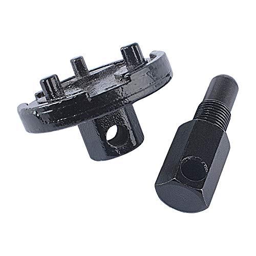 Poweka Chainsaw Clutch Flywheel Removal Tool 14mm Piston Stop Dismount Tool Fit for Husqvarna Echo 45/52/58 2 Cycle Chain Saw