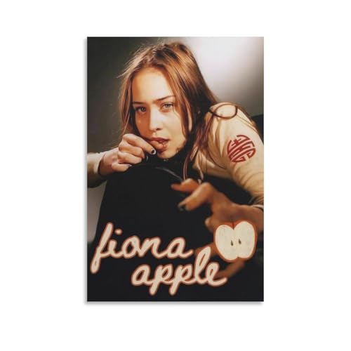 J7ZQX3V9KLP Fiona Apple 4 Canvas Poster Wall Decorative Art Painting Living Room Bedroom Decoration Gift Unframe-style08x12inch(20x30cm)