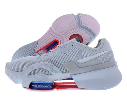 Nike Air Zoom Superrep 3 Womens Shoes Size 10.5, Color: Pure Platinum/Metallic Silver-Grey