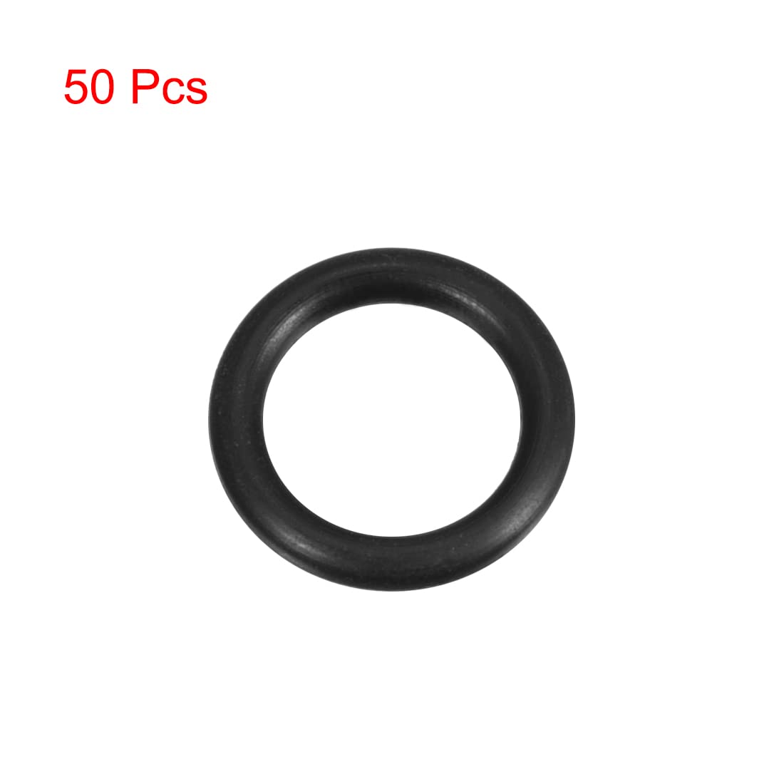 sourcingmap Nitrile Rubber O-Rings 20mm OD 13.8mm ID 3.1mm Width, Metric Sealing Gasket, Pack of 50, 13.8mmx20mmx3.1mm - Image 2