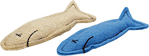 Rosewood Pet Products Grumpy Cat Smelly Catnip Sardines, 2 Piezas