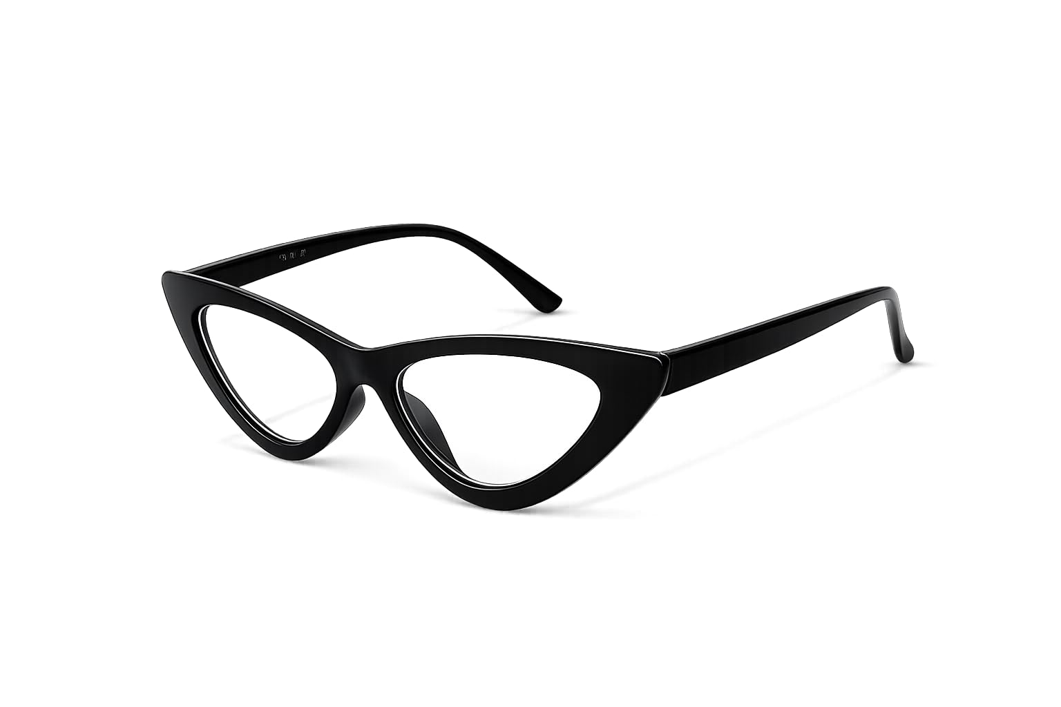 Sunglasses The Basic Collection For Women CAT Eye Trendy Sunglasses (Transparent)-image-14