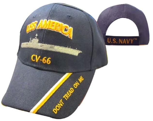 USS America CV-66 gorra ship USN Navy miniatura 1