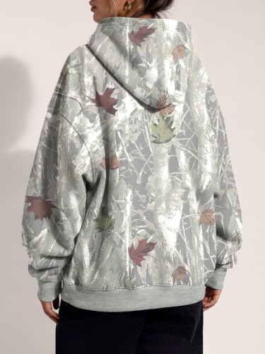 Image of Trendy Queen Women Oversized Hoodies Fall Outfits | Gentle Skin Feel, Aesthetic Drop Shoulder, Large Kangaroo Pocket, Seamless Daily Outfit Match