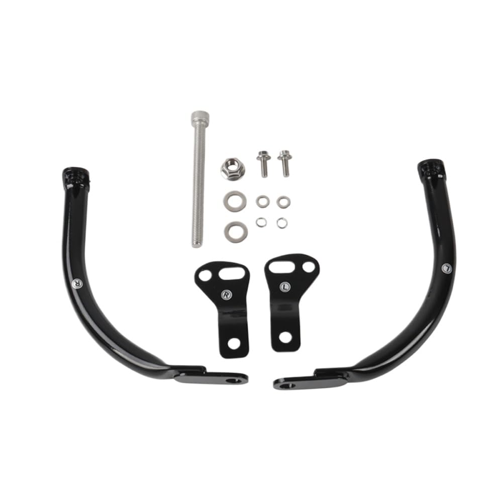 Ztbetcmva Onecolor Front Fairing Support Bar Turn Brackets Mount Compatible With Harley-Davidson Softail Low Rider St Ei Diablo Fxrst Fxlrst