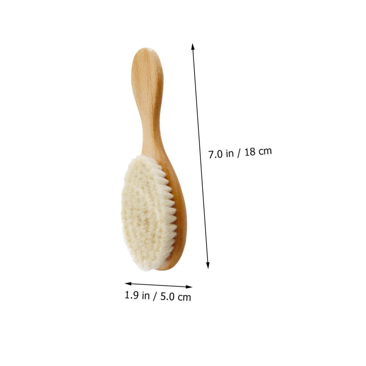 PLAFOPE 2pcs Shampoo Brush Soft Bath Brush Newborn Hair Brush Shower Brush for Pet Hair Brush Pet Bath Massage Brush Shampoo Scrubber Brush Newborn Shower Brush Brown Beech