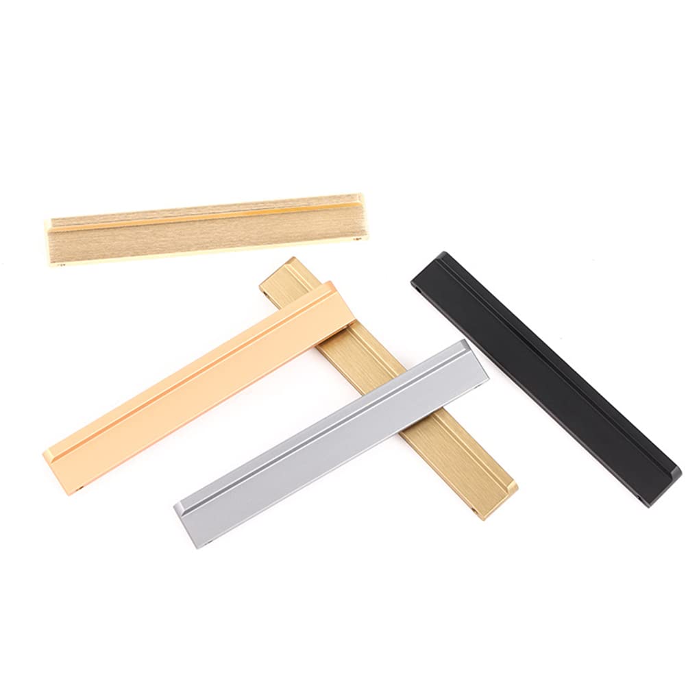 2 uchwyty meblowe, aluminiowe uchwyty do drzwi, w kształcie litery T, okrągłe guziki, do szafy, do szafy, do szafy, do szafy, do relingów, do szafki (długość 1200 mm)