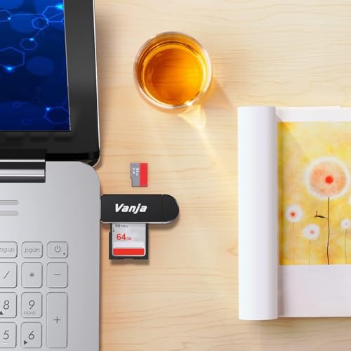 Vanja 310 Sd Card Reader, Micro Sd To Usb Otg Adapter Micro Usb Portable Memory Card Reader For Sd Tf Sdxc Sdhc Mmc Rs-Mmc Micro Sd Micro Sdxc Micro Sdhc Card And Uhs-I Cards thumb #7