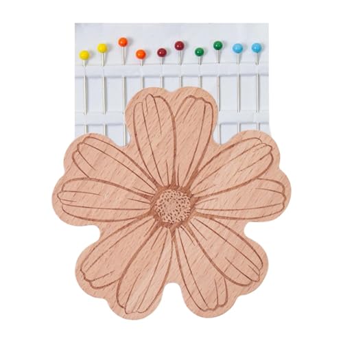 predolo Guardaagujas, Accesorios de Costura, Herramientas de Costura, guardaagujas portátil con Kit de alfileres para Bordado en de, Flower B