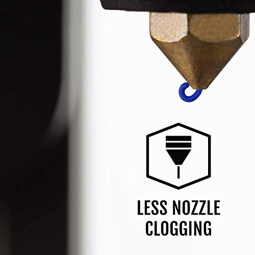 Image of HATCHBOX 3D PLA-1KG1.75-BLU PLA 3D Printer Filament, Dimensional Accuracy + /- 0.05 mm, 1 kg Spool, 1.75 mm, Blue