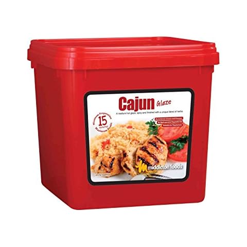 Middletons Cajun Glaze 2.5kg Resealable Red Tub Cover