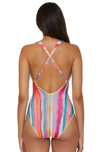 Maillot de bain une pièce Lucky Brand pour sculpter les courbes féminines