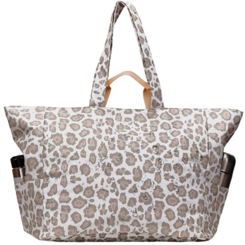 Extra Large Travel Tote With Pockets-Large Beach Bag for Women