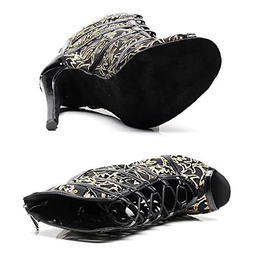Chaussures de Danse de Salon de Haute Qualité à Lacets - 5