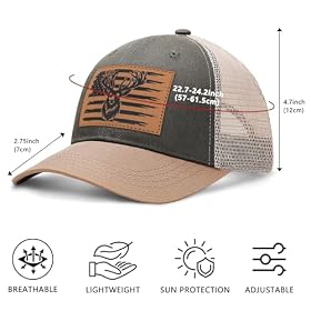 Gifts-for-DadFunny-Hats-for-Men-Vintage-Trucker-Hat-Outdoor-Snapback-Adjustable-Ball-Cap-Fathers-Day-Birthday