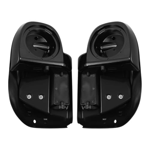 image for XFMT Motorcycles Vivid Black Lower Vented Leg Fairing W/Speaker Box Po