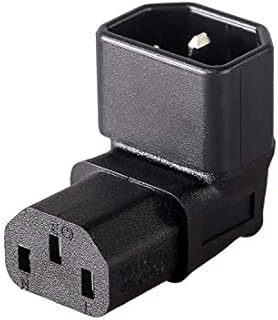 IEC C14 TO C13 POWER ADAPTER PDU PLUG/SOCKET UP 90 DEGREE Wall-mounted LCD TV