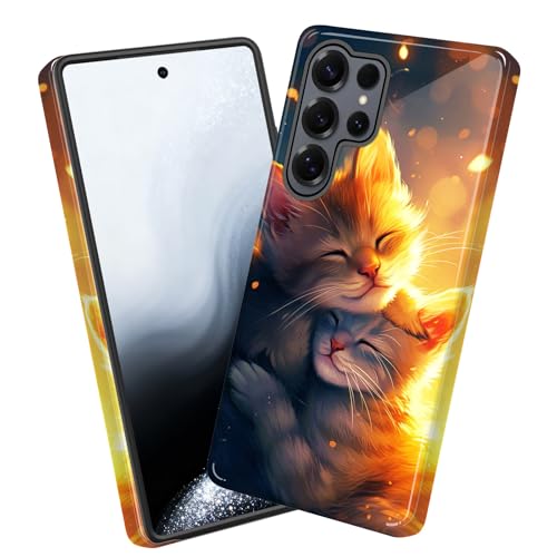 EFGWSDER Galaxy S26 Ultra�P�[�X�A�����ی�t�����ϋv�ϏՌ���w�d�b�P�[�X�A����~�ߕی�J�o�[Samsung Galaxy S26 Ultra 6.9�C���`�p�A���킢���L�̓�����