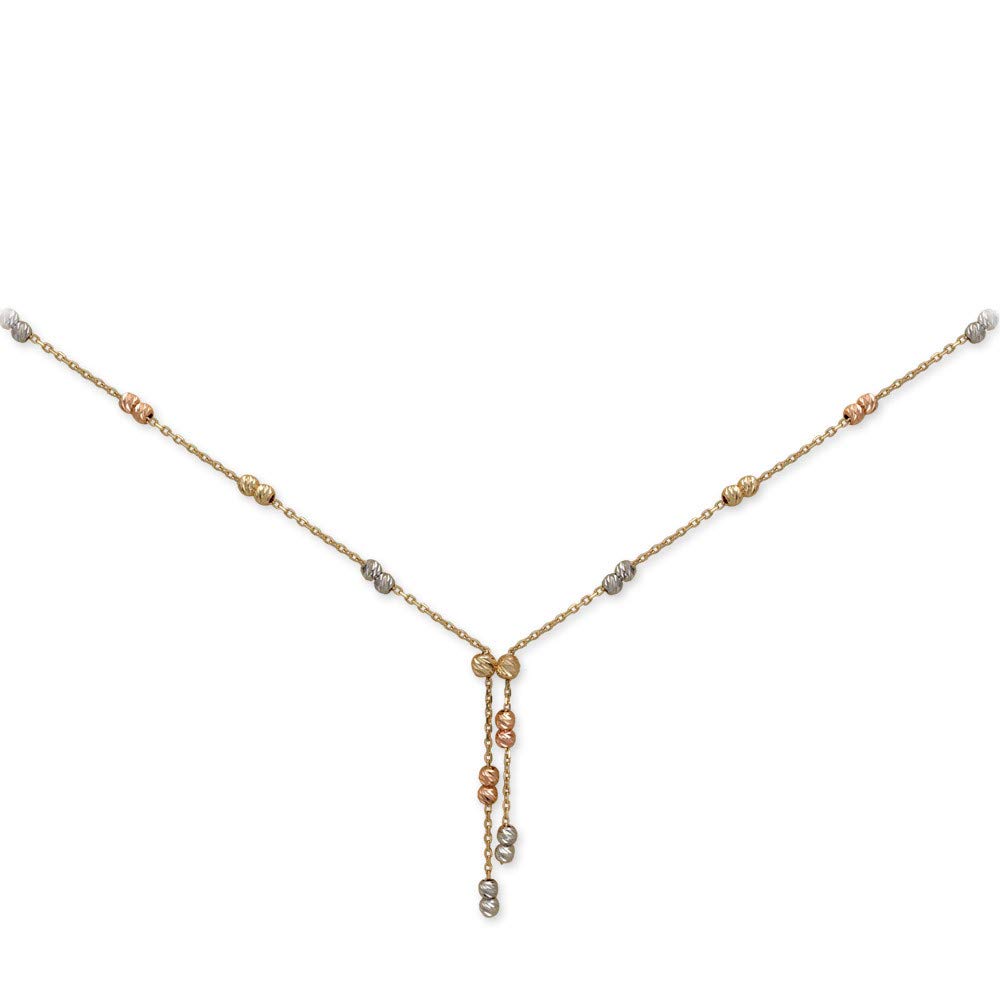 Aris Diamond - Dorissa Italian design tricolour 585/- 14 carat.