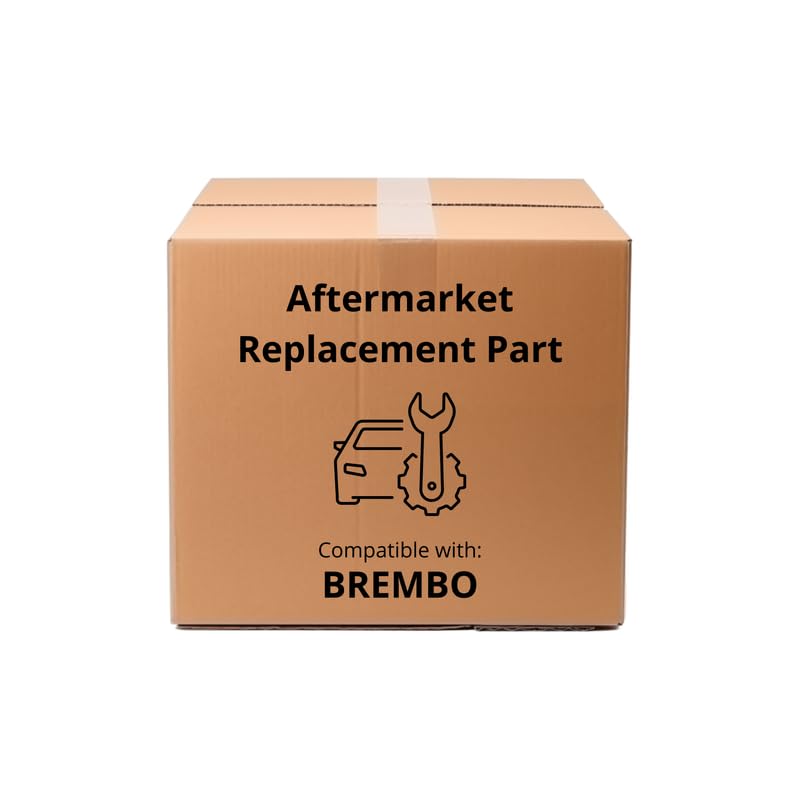 P06020 - Aftermarket Replacement DISC Brake Pad Set Compatible with BREMBO