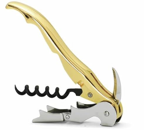 Pulltex Pulltap's プルテックス プルタップス ソムリエナイフ ワインオープナー 正規品 (エリート ゴールド (SX200GD))