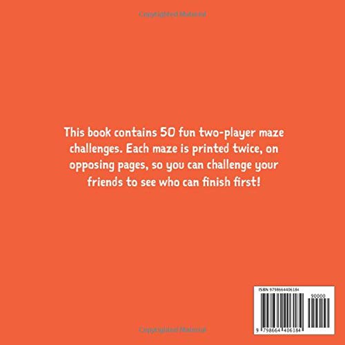 Maze Head-to-Head Races for Kids: 50 exciting two-player maze games for children - Image 2