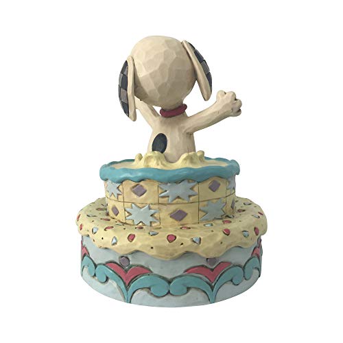 Snoopy Peanuts Jim Shore Enesco : Statuette gâteau de collection premium - 5