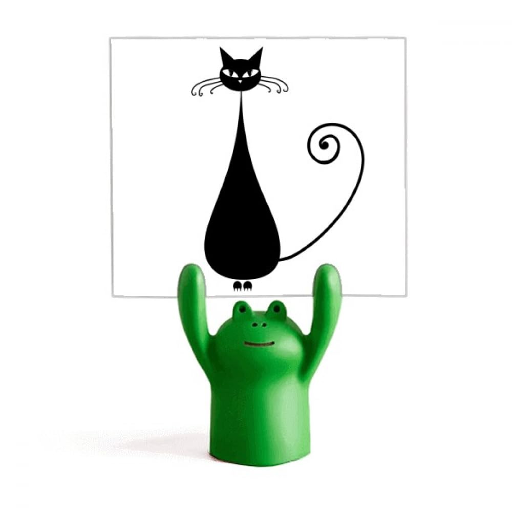 Support de mémo chat noir Halloween le cadeau de bureau original et mignon