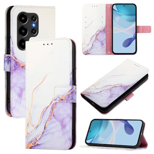 �X�}�z�P�[�X �Ή��@�� for Blackview Wave 10 �X�}�z�P�[�X�y�J�[�h�z���_�[�E�E�H���b�g�E�}�O�l�b�g�o�b�N���E�t���b�v�E�X�^���h�@�\�t���zPurple