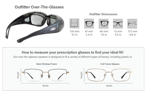 Global Vision Outfitter Smoke Anti Fog Side Lenses That Provide Great Peripheral Vision4