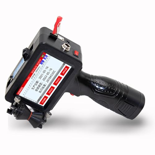 Stampa di codici a 360°: la stampante portatile può stampare a 360° una varietà di contenuti, inclusa la stampa di testo nitido, numeri di lotto di serie, simboli, codici Qr, codici a barre, immagini, data di scadenza, data di produzione, contatore ecc. La stampante portatile for data soddisfa le tue varie esigenze di stampa e semplifica i tuoi lavori di stampa