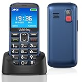 Telefono Cellulare per Anziani con Tasti Grandi, GSM Telefoni per Persone Anziane Facile d...