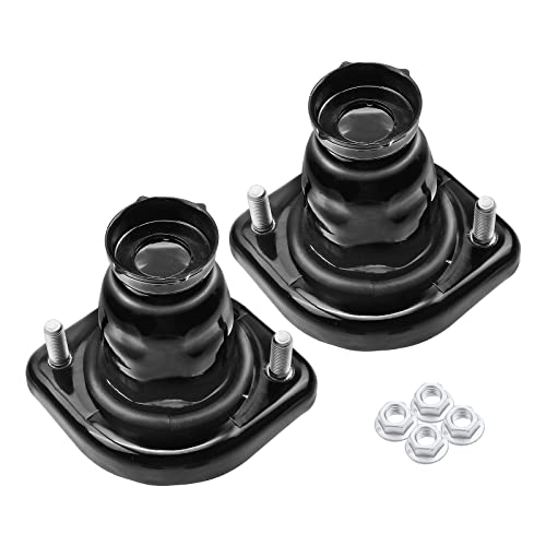 Frankberg 2 x Suspension Strut Support Bearing Rear Axle Compatible with Civic VII EM2 EP 1.7L-2.0L 2001-2005 CR-V II RD 2.0L 2.2L 2001-2007 Replace # 52675S5A004