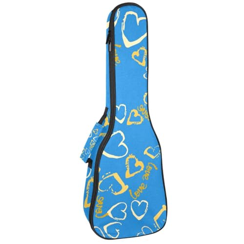 JRHEJTHH Housse imperméable durable pour ukulélé avec épaules réglables pour ukulélé de 53,3 cm, 58,4 cm, 61 cm, rembourrage épais, motifs géométriques élégants – Jaune, Multicolore., - Les Beatles, Paul McCartney, John Lennon, RIngo Starr, George Harrison JRHEJTHH Housse imperméable durable pour ukulélé avec épaules réglables pour ukulélé de 53,3 cm, 58,4 cm, 61 cm, rembourrage épais, motifs géométriques élégants – Jaune, Multicolore.,