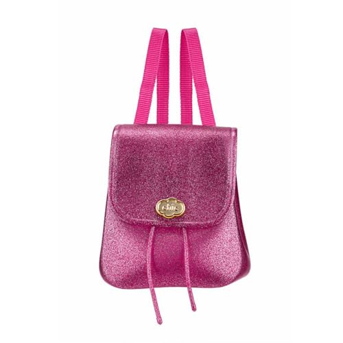 Mochila Infantil Charmosinha Chic (Rosa Glitter)